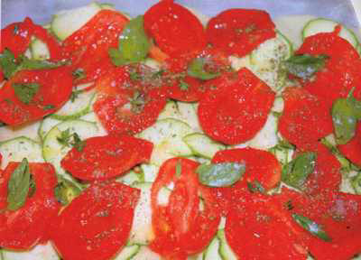 Vegetables in the oven