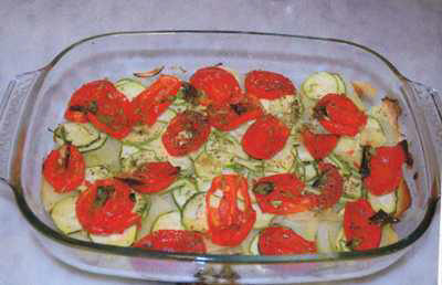 Vegetables in the oven