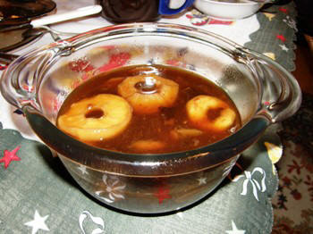 Compote of dried fruit