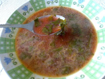 Beet Green Soup