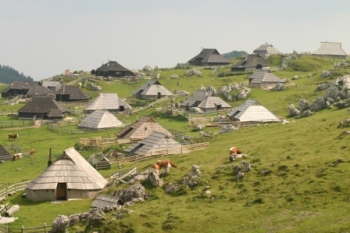 Velika planina herdmen's huts