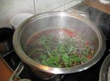 Beet Greens Soup