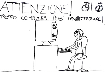 disegno: attenzione, troppo computer pu ipnotizzare