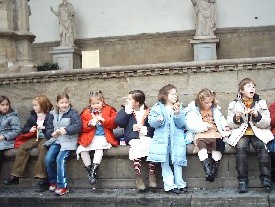 merenda in piazza