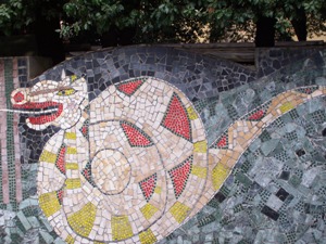 Mosaici: il serpente