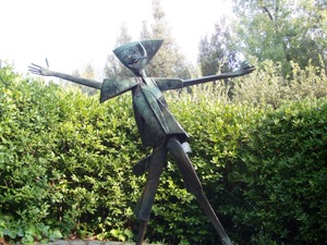 La statua di Pinocchio