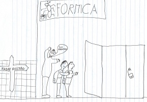 disegno: Claudio ci accompagna alla Formica