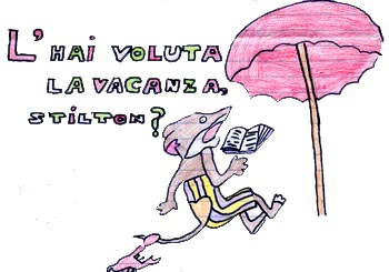 disegno: Geronimo in vacanza