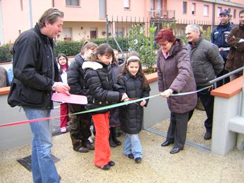 foto: il taglio del nastro