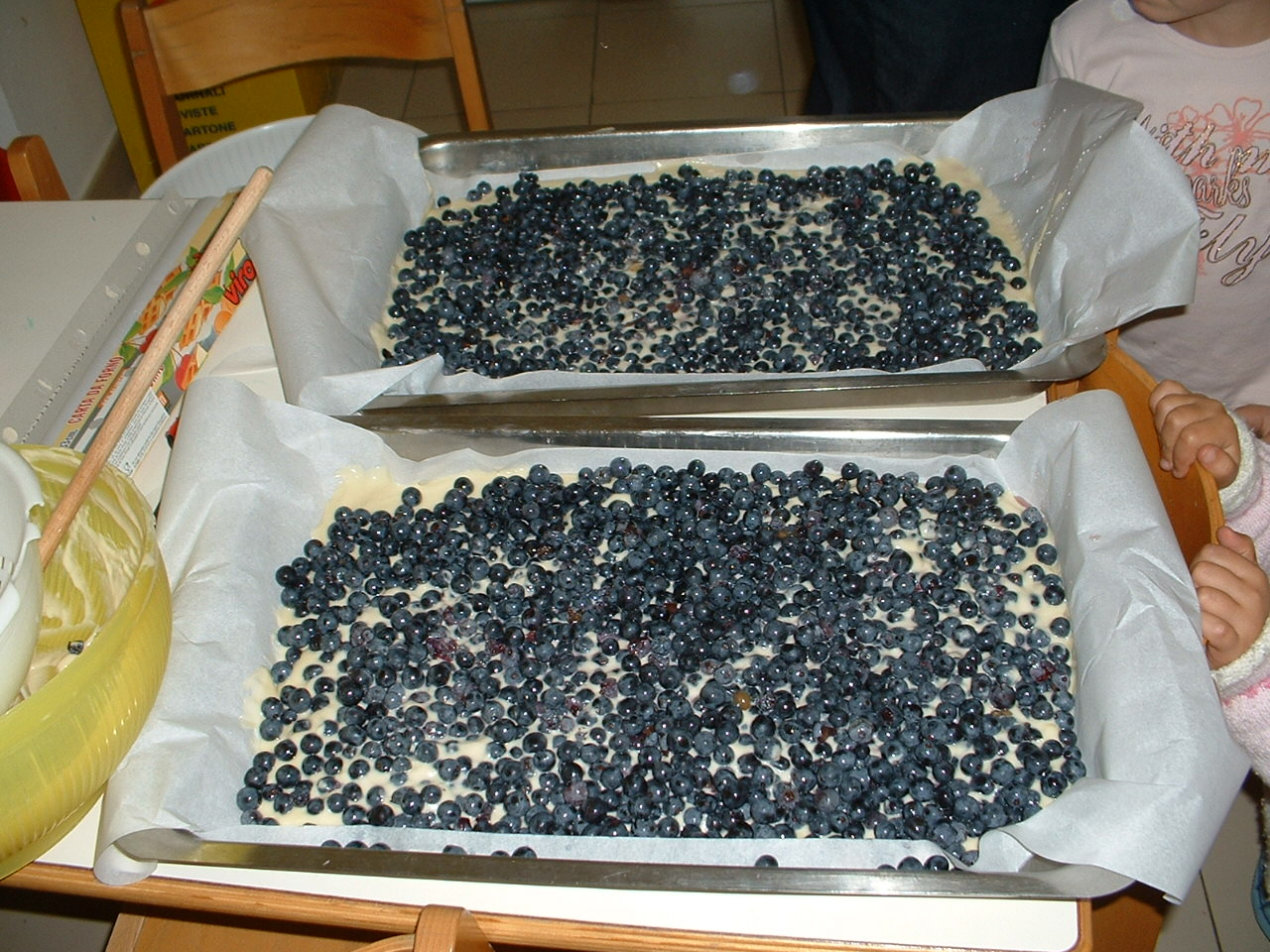 foto della preparazione del dolce