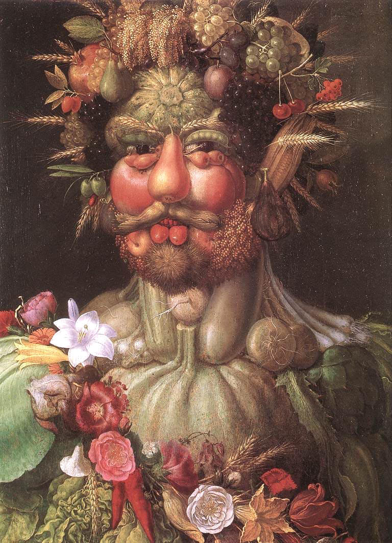 pittura dell'Arcimboldo