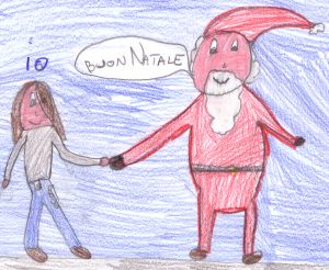 Babbo Natale, disegno