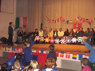 Foto bambini e partner al teatro del Vivaio