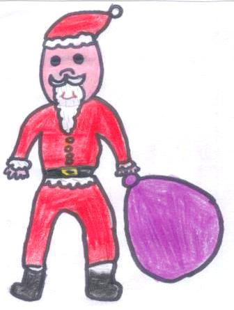 Disegno Babbo Natale