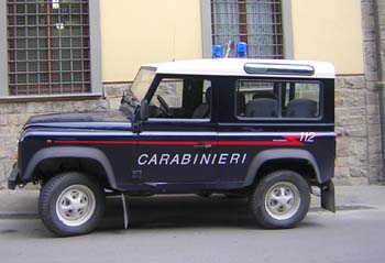 auto dei carabinieri