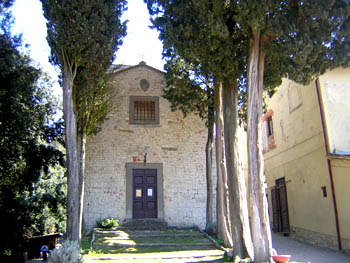 la chiesetta di Castellonchio