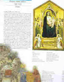 pagina di un libro sulla vita di Giotto