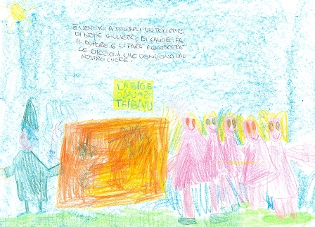 rappresentazione grafica dei bambini