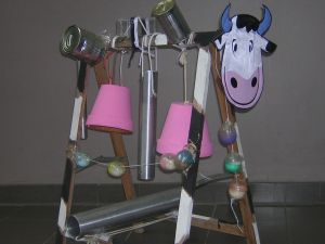 Milki, la mucca a percussione