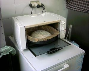foto del pane in forno