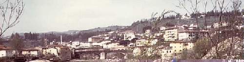 Veduta di Rignano dall'Arno