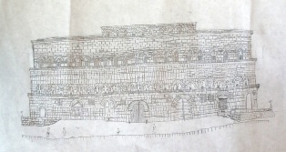 disegno Palazzo Pitti